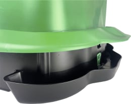 Produktbild: horizont Geflügeltränke Smart 12 l Wandmontage, Kunststoff (UV-beständig) grün, schwarz
