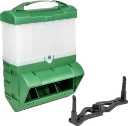 Produktbild: horizont Futterautomat Smart 10 kg Wandmontage, Kunststoff, für Geflügel