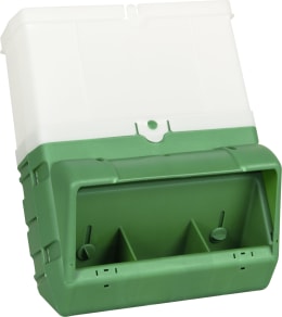 Produktbild: horizont Futterautomat Smart 10 kg Wandmontage, Kunststoff, für Geflügel