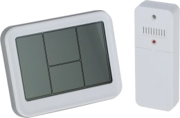 Produktbild: KERBL Wetterstation digital, Temperatur, Luftfeuchtigkeit, Uhrzeit, Datum, Wettervorhersage