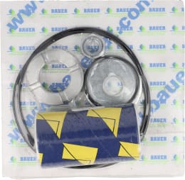 Set: BAUER Reparatursatz Gleitringdichtung Turbine Ti 15 Regenmaschine Rainstar 90, 110, 120