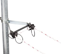 Produktbild: Patura Torset mit Abstandsisolatoren für verstellbare Weidezauntore als Untergrabe- und Übersprungsschutz