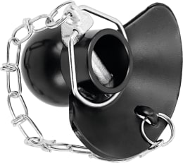 Produktbild: Kugelfangprofil High Performance Kat. 3, 37,1 x 64 mm, für Unterlenkerfanghaken, mit Kette und Klappsplint