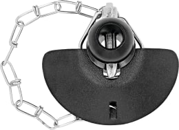 Produktbild: Kugelfangprofil High Performance Kat. 1, 22,1 x 44 mm, für Unterlenkerfanghaken, mit Kette und Klappsplint