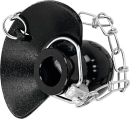 Produktbild: Kugelfangprofil High Performance Kat. 3/2, 28,2 x 64 mm, für Unterlenkerfanghaken, mit Kette und Klappsplint