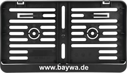 Produktbild: Kennzeichenhalter 255 x 130 mm