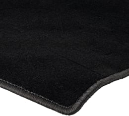 Produktbild: Fußmatte Velours schwarz, gekettelt, für Traktoren und Baumaschinen