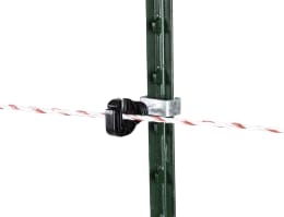 Produktbild: Patura Seil- und Breitbandisolator für T-Pfosten, Seile und Breitbänder bis 20 mm, 4 St.
