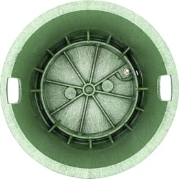 Produktbild: rainpro Ventilbox VBC rund Ø außen 250 mm, 335 mm, mit abschließbarem Deckel