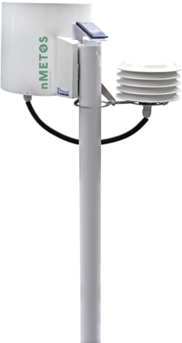 Produktbild: METOS® Wetterstation Basic 3 mit 3 Sensoren und Stationsmast zzgl. Servicevertrag