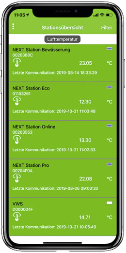 Detailbild: METOS® Wetterstation Basic 3 mit 3 Sensoren und Stationsmast zzgl. Servicevertrag