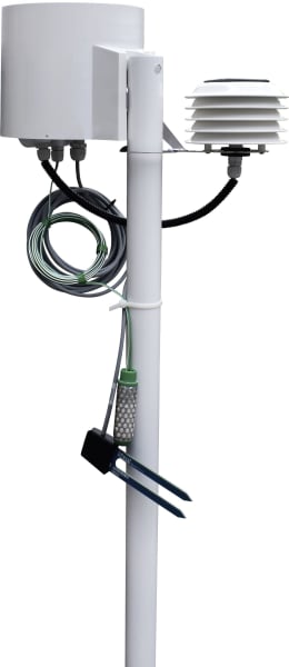 Produktbild: METOS® Wetterstation Basic 6 mit 6 Sensoren und Stationsmast zzgl. Servicevertrag