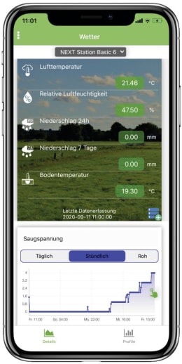 Detailbild: METOS® Wetterstation Basic 6 mit 6 Sensoren und Stationsmast zzgl. Servicevertrag