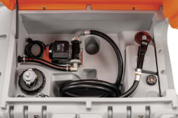 Produktbild: Cemo Tankanlage Cube Outdoor Basic 980 l, für Diesel, stationär, 230 V-Pumpe, mit Deckel, 11629