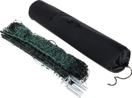 Produktbild: KERBL Begrenzungszaun Camping Net 80 cm/20 m, Doppelspitze, nicht stromführend, 292227