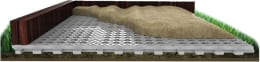 Lifestyle: INB® Paddockplatte 50 x 50 x 5,3 cm, 1 St. für Tierhaltung, Garten- und Landschaftsbau und Bauwesen