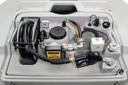 Produktbild: Cemo Tankanlage Cube Outdoor fastfill Premium 5.000 l, für Diesel, stationär, 230 V-Pumpe