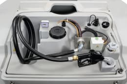 Produktbild: Cemo Tankanlage Cube Outdoor fastfill Basic 5.000 l, für Diesel, stationär, 230 V-Pumpe