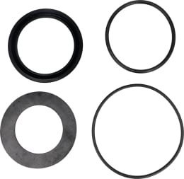 Set: BAUER Reparatursatz Dichtungen Horizontalrohr Regenmaschine Rainstar 85, 95