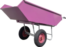 Produktbild: Growi® Kippkuli 450 l, Metall, pulverbeschichtet, kippbar