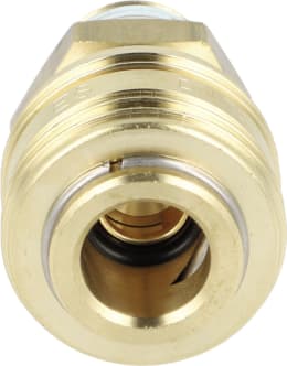 Produktbild: Druckluftmuffe G 3/8-19 AG, Euro NW 7,2, Messing