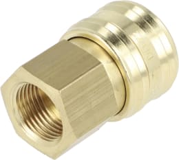 Produktbild: Druckluftmuffe G 3/8-19 IG, Euro NW 7,2, Messing