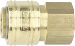 Produktbild: Druckluftmuffe G 3/8-19 IG, Euro NW 7,2, Messing