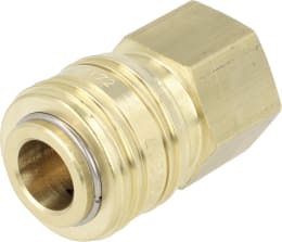 Produktbild: Druckluftmuffe G 1/2-14 IG, Euro NW 7,2, Messing