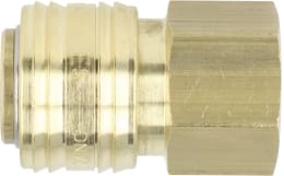 Produktbild: Druckluftmuffe G 1/2-14 IG, Euro NW 7,2, Messing