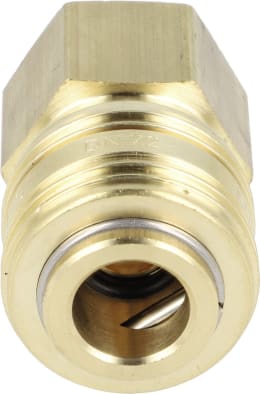 Produktbild: Druckluftmuffe G 1/2-14 IG, Euro NW 7,2, Messing