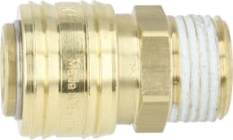 Produktbild: Druckluftmuffe G 1/2-14 AG, Euro NW 7,2, Messing