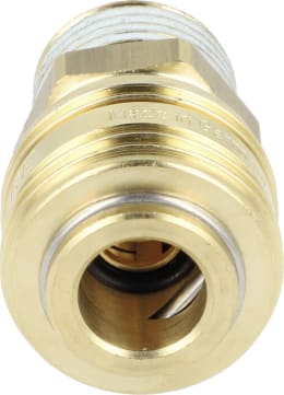 Produktbild: Druckluftmuffe G 1/2-14 AG, Euro NW 7,2, Messing