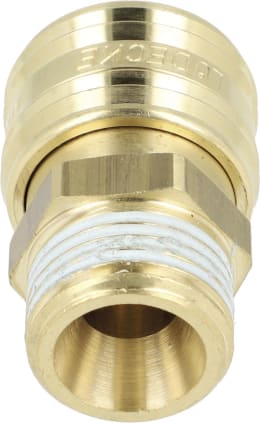 Produktbild: Druckluftmuffe G 1/2-14 AG, Euro NW 7,2, Messing