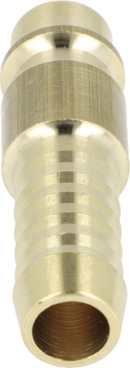 Produktbild: Druckluftstecker Ø 9 mm, NW, Messing, mit Schlauchtülle