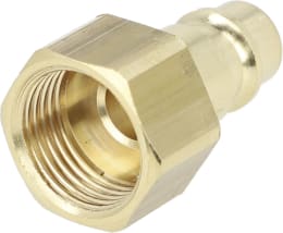 Produktbild: Druckluftstecker G 3/8-19 IG, NW, Messing