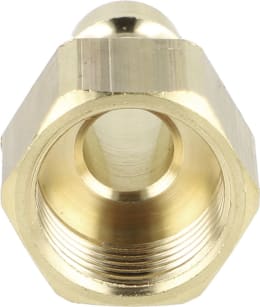 Produktbild: Druckluftstecker G 3/8-19 IG, NW, Messing