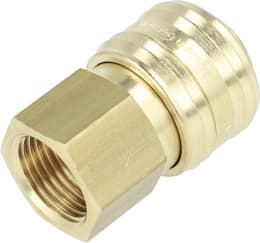 Produktbild: Druckluftmuffe M 18 x 1,5 IG, Euro NW 7,2, Messing