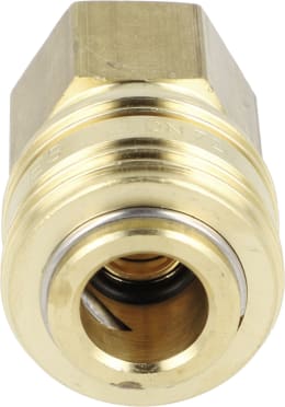 Produktbild: Druckluftmuffe M 18 x 1,5 IG, Euro NW 7,2, Messing