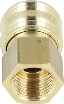 Produktbild: Druckluftmuffe M 18 x 1,5 IG, Euro NW 7,2, Messing