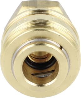 Produktbild: Druckluftmuffe G 1/4-19 AG, Euro NW 7,2, Messing