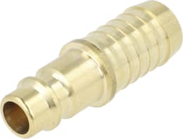 Produktbild: Druckluftstecker Ø 13 mm, NW, Messing, mit Schlauchtülle