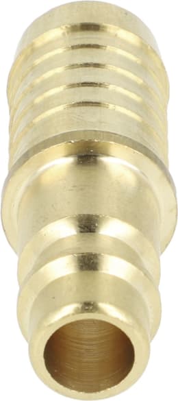 Produktbild: Druckluftstecker Ø 13 mm, NW, Messing, mit Schlauchtülle