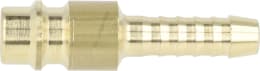 Produktbild: Druckluftstecker Ø 6 mm, NW, Messing, mit Schlauchtülle