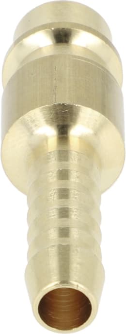 Produktbild: Druckluftstecker Ø 6 mm, NW, Messing, mit Schlauchtülle