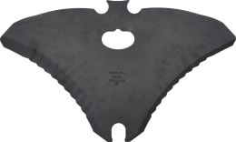 Produktbild: Pöttinger Wendemesser 324 x 271 x 5 mm für Ladewagen Europrofi, Torro