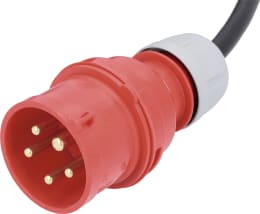 Produktbild: Master® Netzkabel 400 V/16 A mit 5-poligem Stecker für Heizlüfter