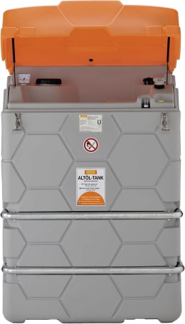 Produktbild: Cemo Altöltank 1.500 l, 1.150 x 1.200 x 1.800 mm, für Außenbereich mit Klappdeckel, 10481