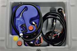 Set: Cemo Tankanlage DT-Mobil Easy Combi 440 l, 50 l, für Diesel, AdBlue®, mobil