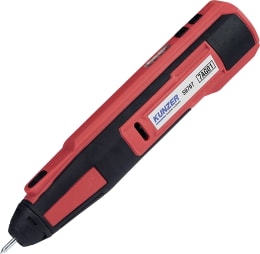 Produktbild: KUNZER Akku-Gravierstift für das Gravieren und Kennzeichnen von Stahl, Holz, Kunststoff, Stein, Glas und Leder