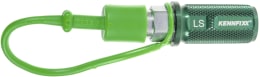 Produktbild: Kennfixx® Hydraulik-Handgriff grün LS (Load Sensing), BG 2, Stecker M 14 x 1,5 IG, Schlauch 3/8 IG